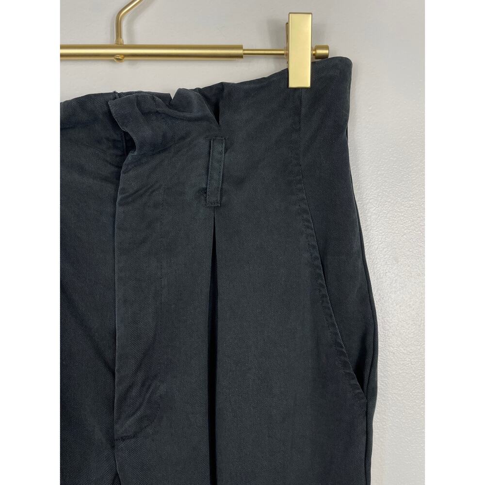 Reformation Avalon Ankle Tie Paperboy High Waisted Trouser Pants 2P *No Belt - Picture 8 of 14